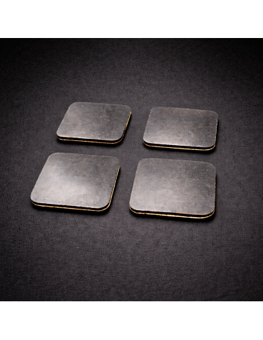 Spare set of adhesive rubber